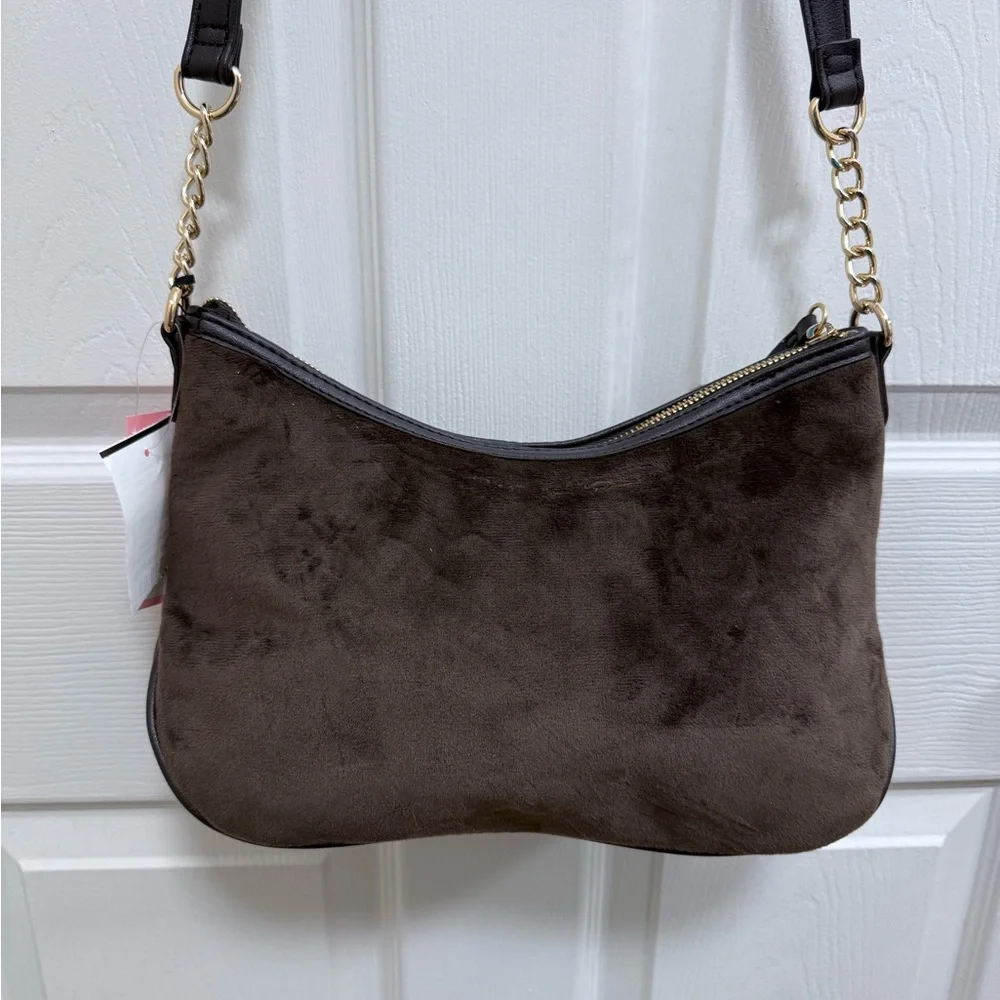 NWT Juicy Couture Juicy For All Hobo in Chocolate with Gold Accents - Picture 7 of 7